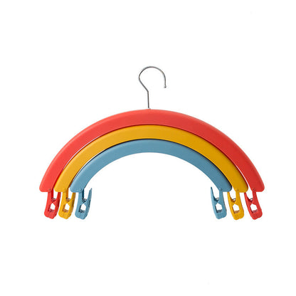 Clothes Rack Creative Rainbow Rotating Racks